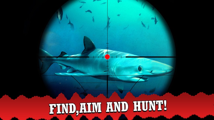 Angry Fish Hunting - Sea Shark Spear-fishing Game