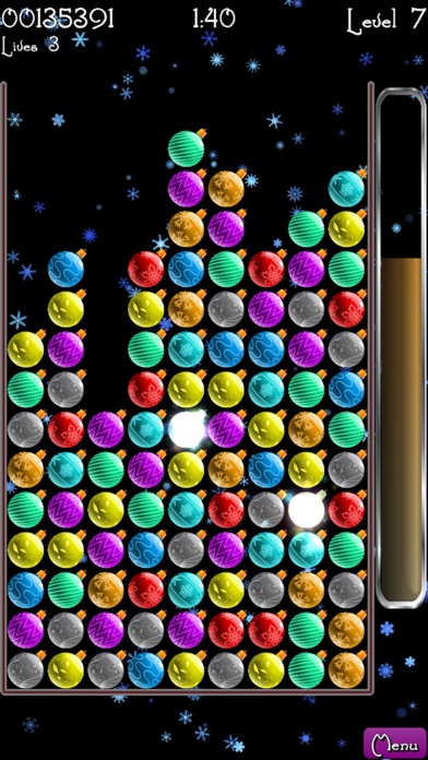 How to cancel & delete Orbs Match Christmas : Blast 3, 2 icy ball puzzle from iphone & ipad 4