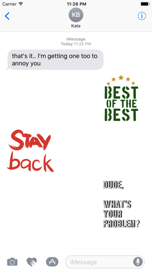 QUOTEs II Stickers for iMessage(圖5)-速報App