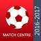 "European Football 2016-2017 - Match Centre" - The application of the UEFA Football Champions League - Season 2016-2017 with Video of Goals and Video Reviews