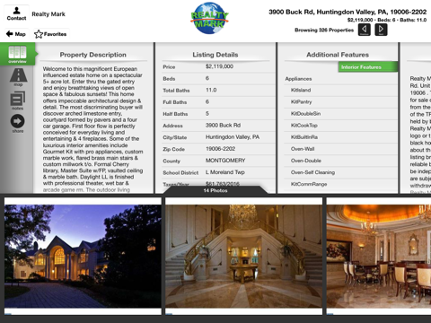 RealtyMark Property Search for iPad screenshot 4