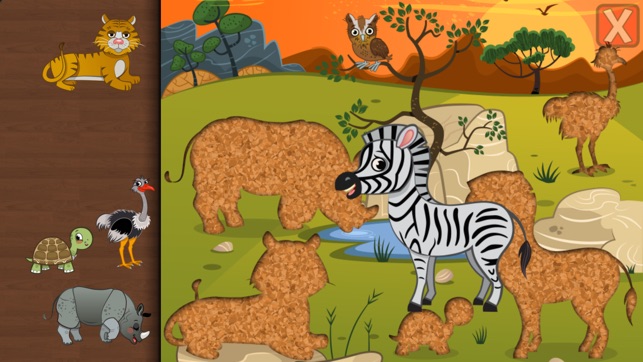 Animal Puzzles for Kids - Educational Edition(圖5)-速報App