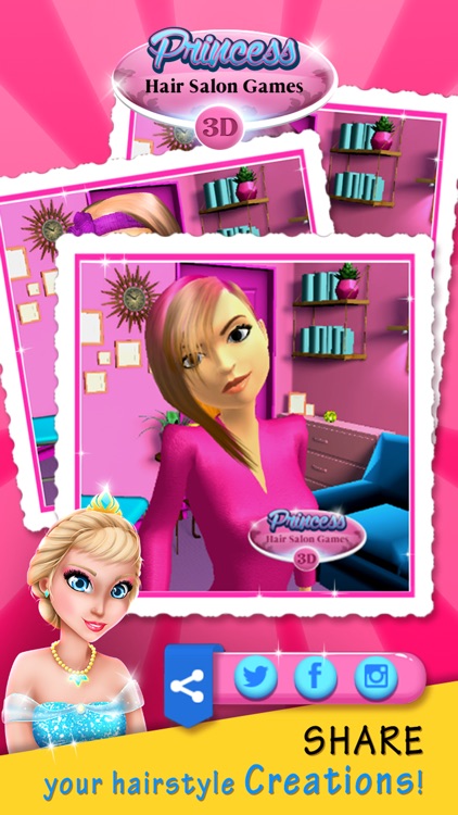 Princess Hair Salon Games 3D: Girl Hairstyles DIY by Dimitrije Petkovic