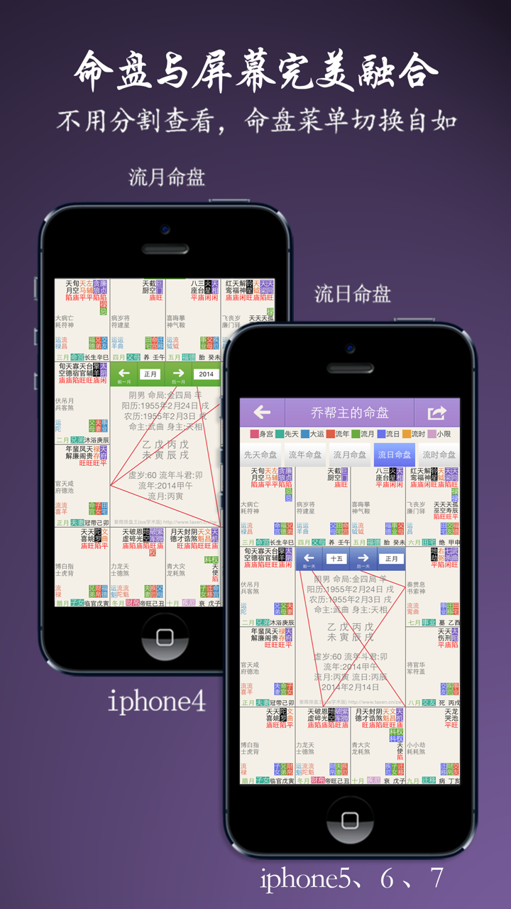 紫微斗数安星诀-紫薇斗数排盘必备神器 screenshot 2