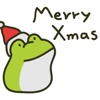 Greedy Xmas The Frog Stickers
