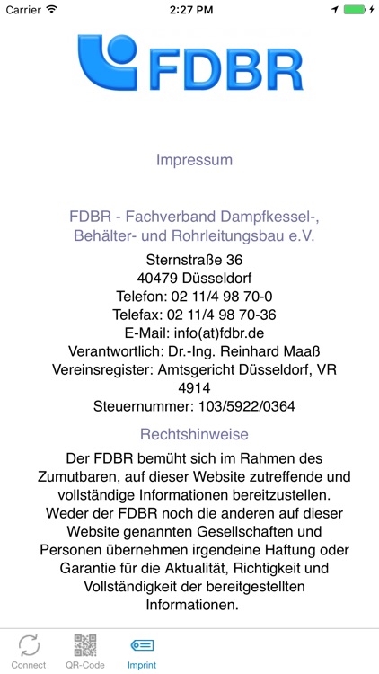 FDBR-Messenger