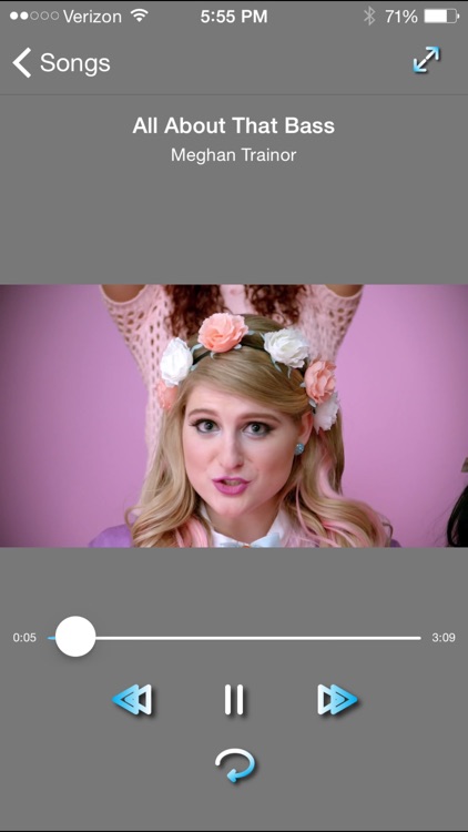 MusicVideoPlayer screenshot-3
