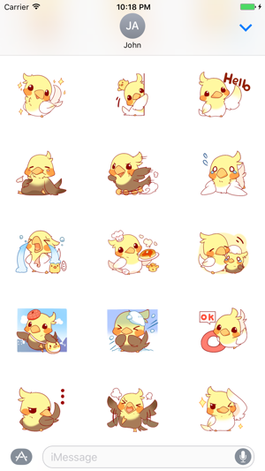 Lovely Bird Sticker(圖2)-速報App