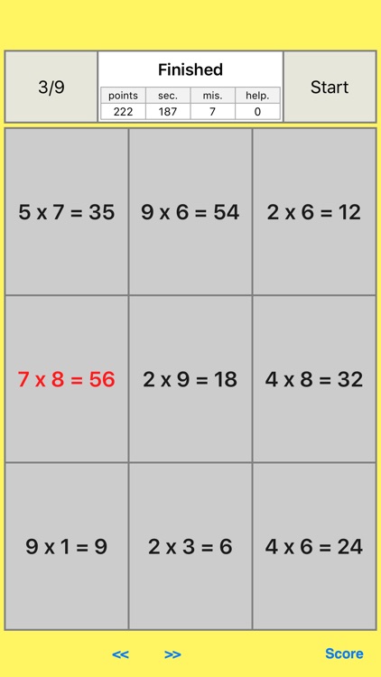 one digit multiplication tADa