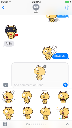 Devil dog animated emojis - Fx Sticker(圖5)-速報App