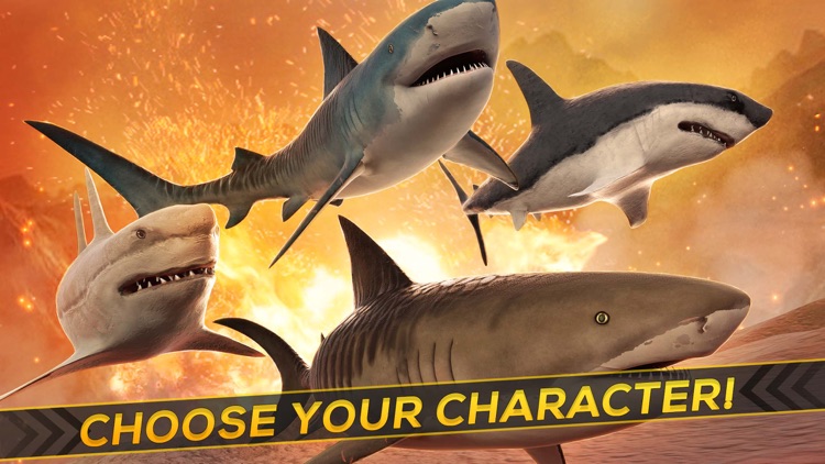 True Flying Shark World: The Wild Animal Simulator