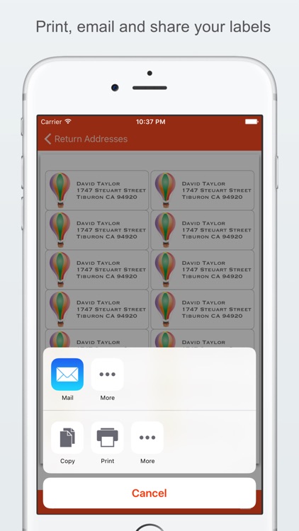 Label Printer - Create and Print Labels screenshot-4