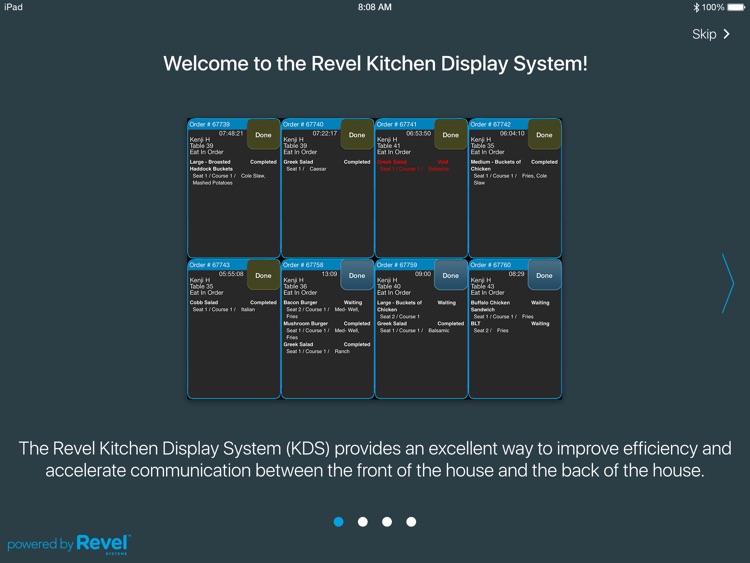 revel systems dashboard