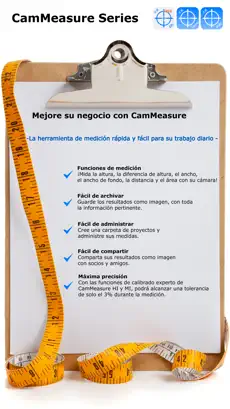 Screenshot 5 CamMeasure Smart ¡Mida altura anchura distancia iphone