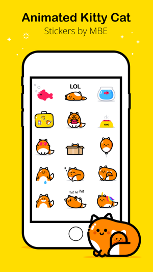 MBE Kitty Cat Stickers(圖1)-速報App