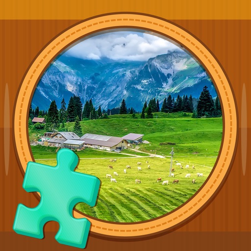 Real Jigsaw Puzzles: Cool Brain Training Jigsaws iOS App