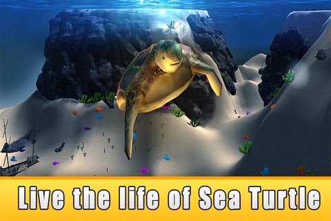 Sea Turtle Simulator 3D Full - Ocean Adventure screenshot 3