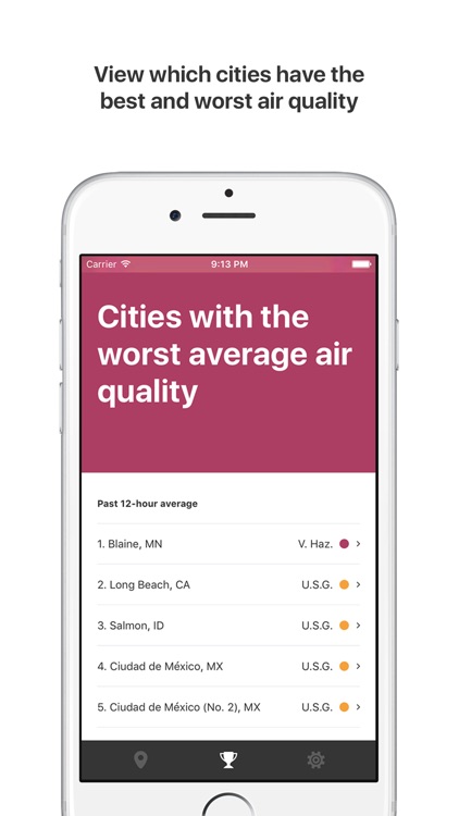 Air Lookout: Simple Air Quality screenshot-3