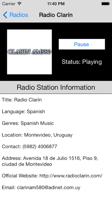 How to cancel & delete Uruguay Radio Live Player (Montevideo / Spanish / español) from iphone & ipad 2