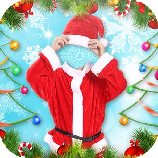 Christmas Kids Suit Photo Montage