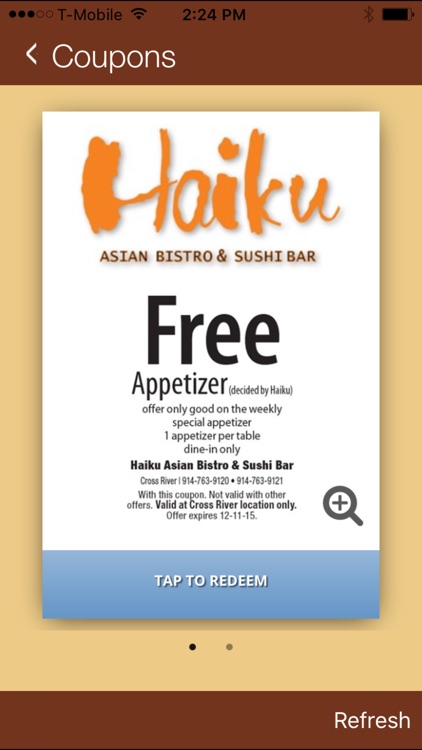 Haiku Asian Bistro Cross River