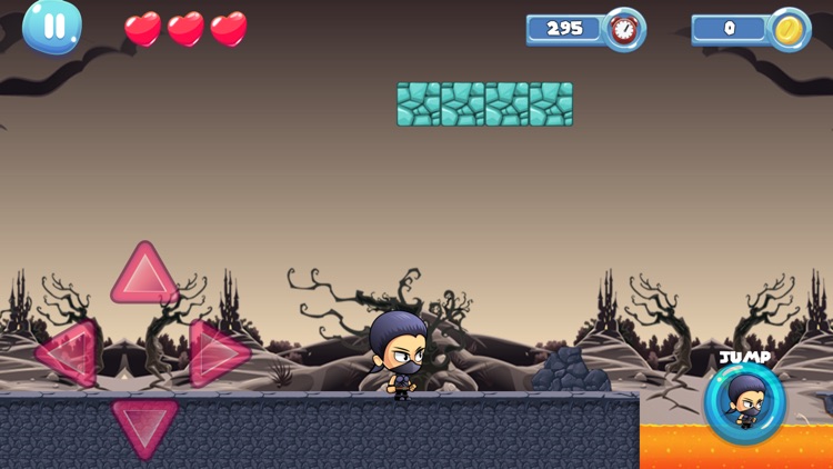 ninja jungle adventure 8 year old games screenshot-3