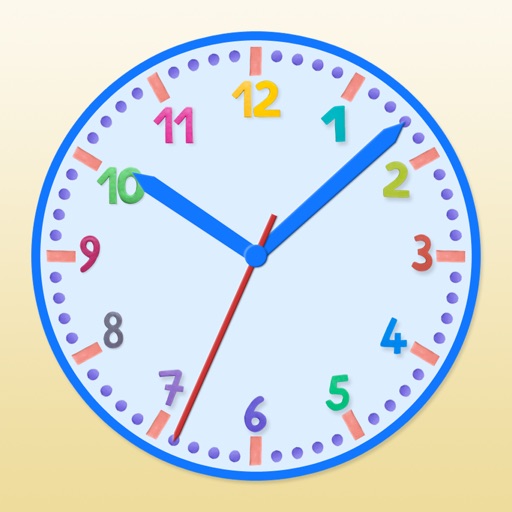 Wie spät ist es?  - Uhrzeit lernen iOS App