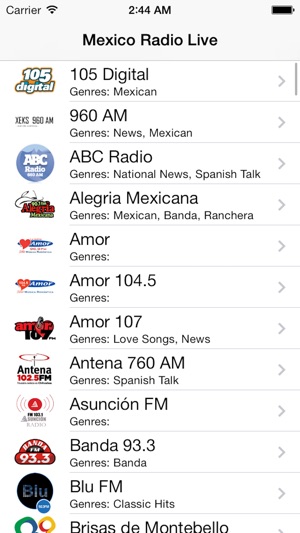 Mexico Radio Live (México) on the App Store