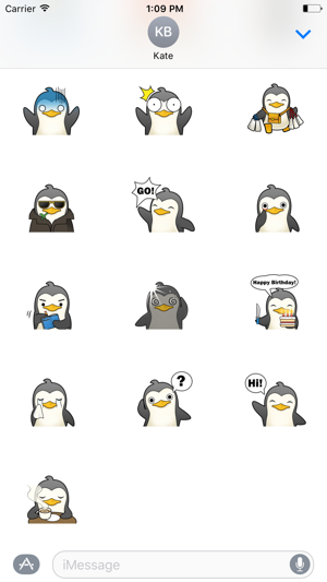 Penguin Cute Sticker(圖3)-速報App