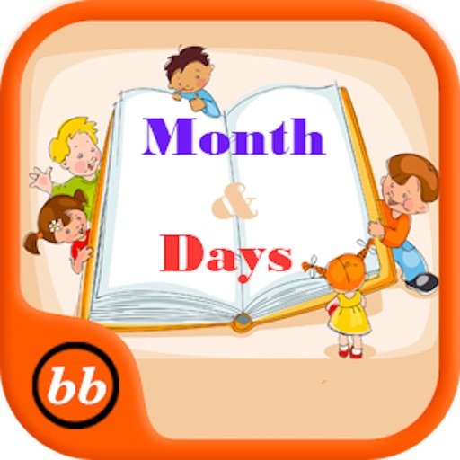 Education - Days and Months Learning for Kids Using Flashcards and Sounds iOS App