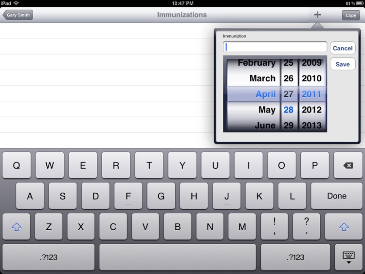 Family Medical History HD screenshot-4