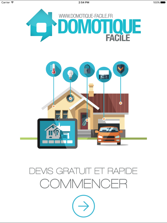 Screenshot #4 pour Domotique Facile Devis