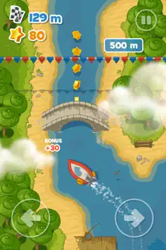 Little Boat River Rush - Screenshot 1