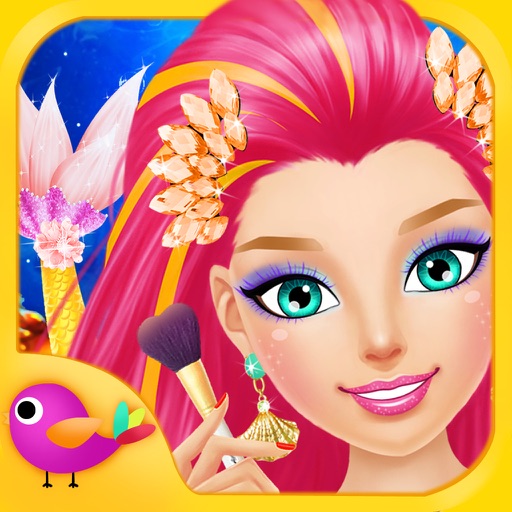 Mermaid Salon™ - Girls Makeup, Dressup and Makeover Games iOS App