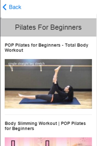 Pilates Exercise - Learn Easy Pilates Exercises at Home screenshot 3