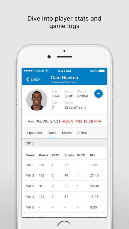NFL Fantasy Football - Official NFL Fantasy App screenshot-3