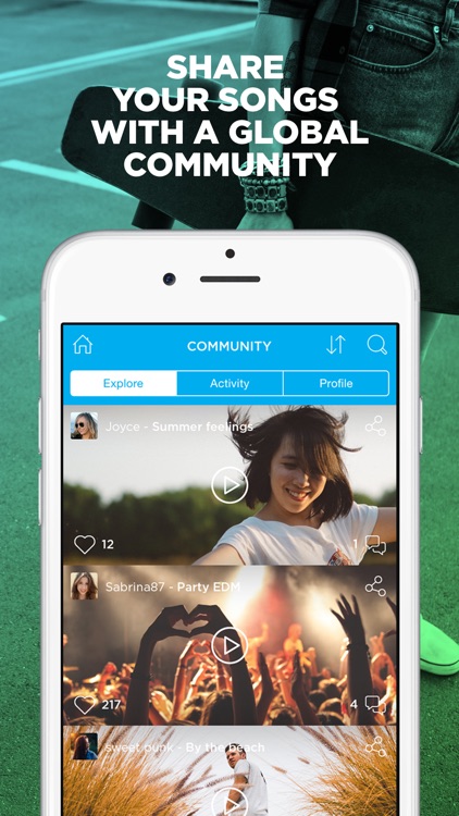 Music Maker JAM: Create, remix & share your music! screenshot-4