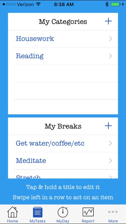 PaceMyDay - To Help Manage My Fatigue