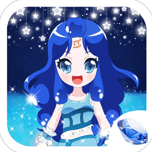 Constellations theme dress－Free fashion gam iOS App