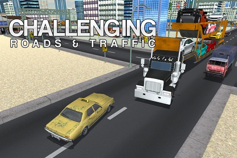 Car Transporter Truck Duty & Driving Games screenshot 3