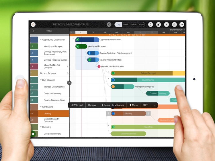 QuickPlan - Project Management, Plan, Gantt Chart screenshot-0