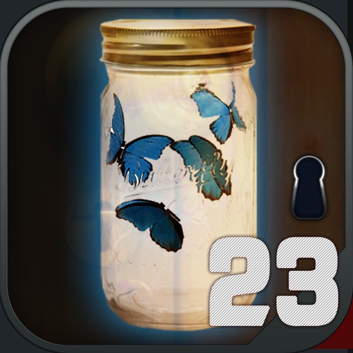 Room escape : blue butterfly 23 icon