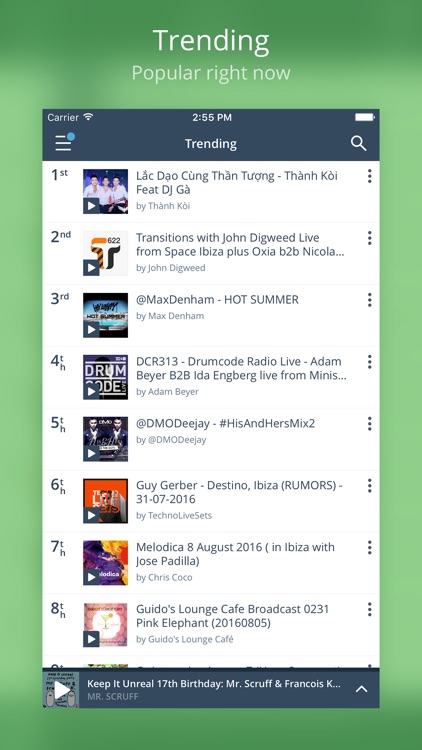 Mixcloud - Radio & DJ mixes screenshot-3