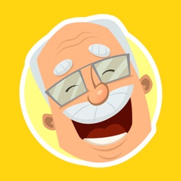 Old Man Expressions Emoticons Stickers