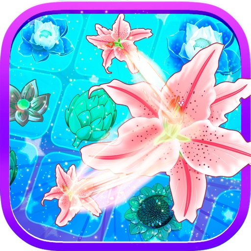Blossom Flower - The Free Garden Blast Match 3 Icon