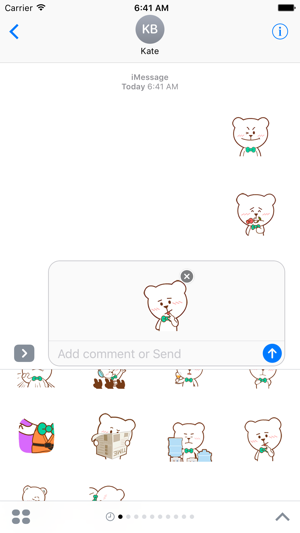 White Bear - Animated Bear Stickers And Emoticons(圖2)-速報App