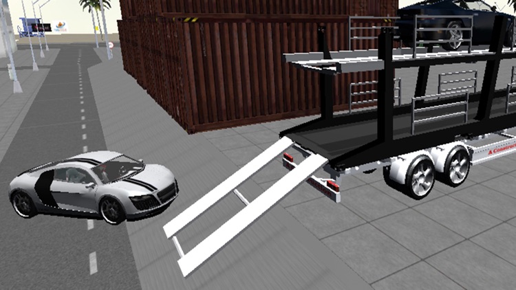 City Cargo Transporter Truck 3D screenshot-4