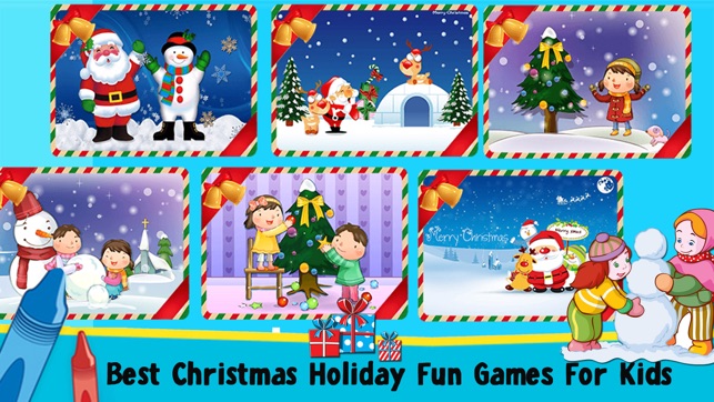 Christmas Scratch & Paint Coloring Games For Kids(圖2)-速報App