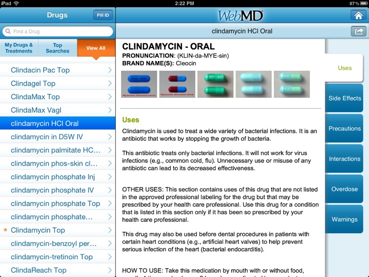 WebMD for iPad