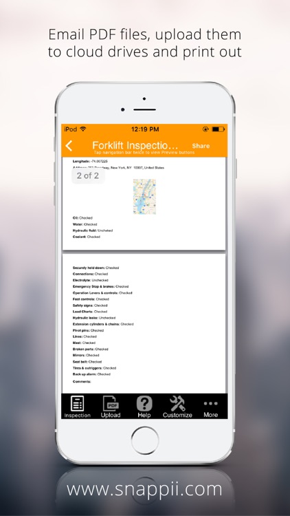 Forklift Inspection App screenshot-3